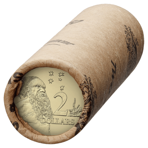 2024 $2 king charles iii effigy coin roll - non-premium roll