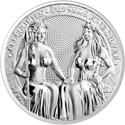 2021 The Allegories – Austria & Germania 2oz .9999 Silver Coin