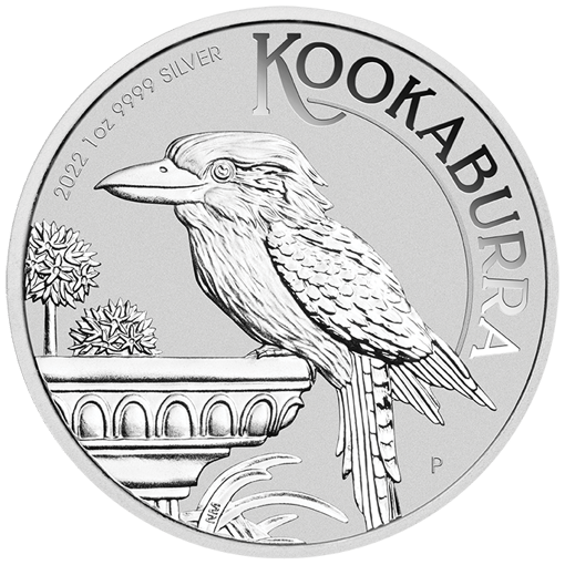 2022 australian kookaburra 1oz. 9999 silver bullion coin