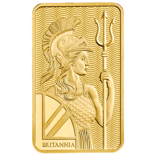 Britannia 5g. 9999 gold minted bullion bar