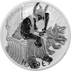2021 Gods of Olympus - Hades 1oz .9999 Silver Bullion Coin