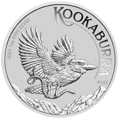2024 Australian Kookaburra 1oz .9999 Silver Bullion Coin