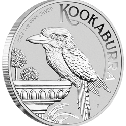 2022 australian kookaburra 1oz. 9999 silver bullion coin