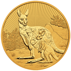 2023 Mother & Baby Kangaroo 2oz Gold Bullion Coin